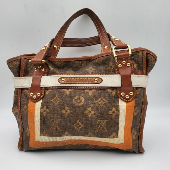 Louis Vuitton LV Monogram Limited Edition Tisse Rayures PM..Authentic w/coa.. - Picture 4 of 16